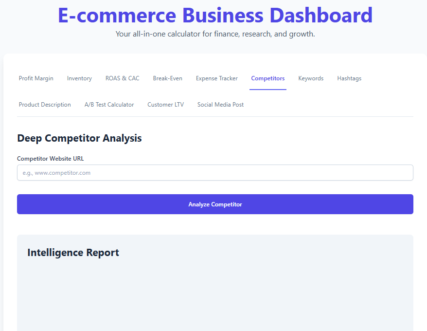 Recommendation Engine Project